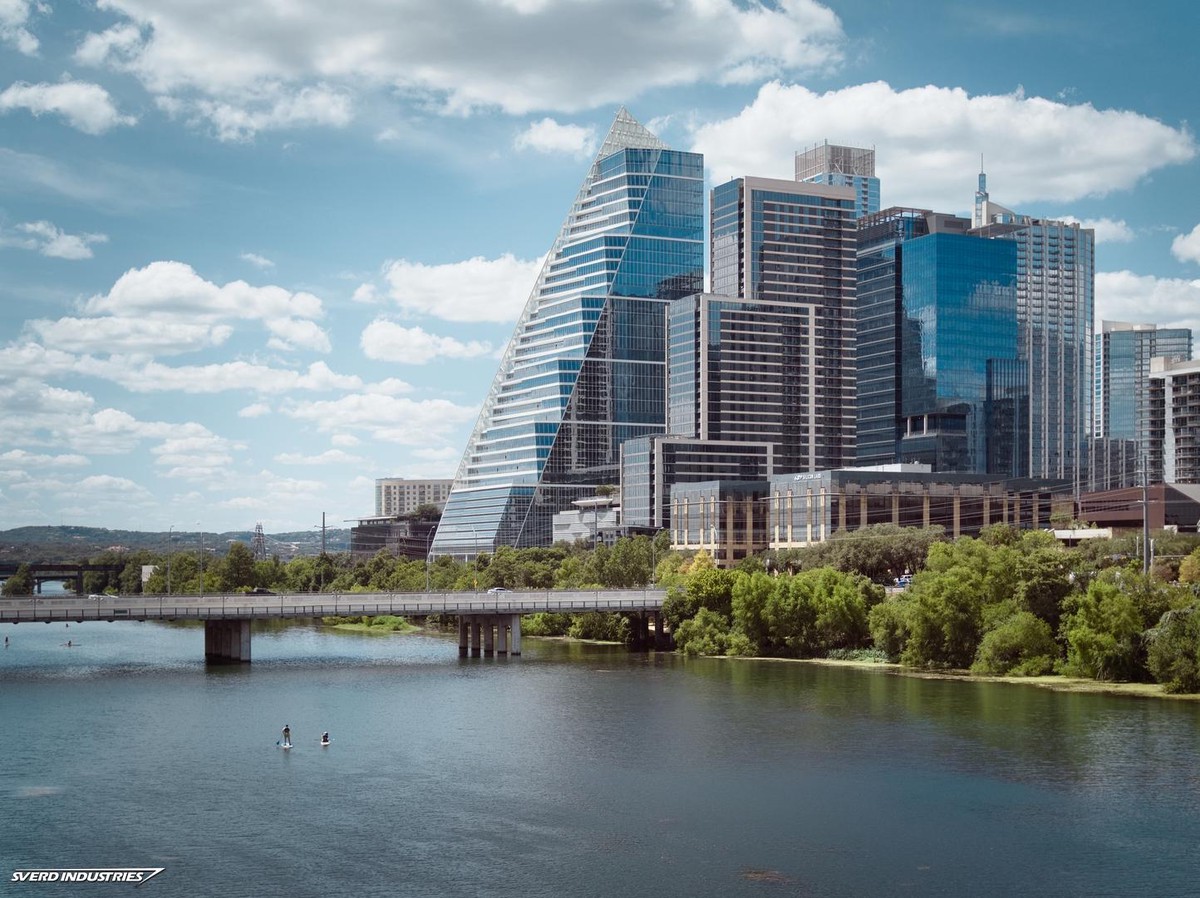 Austin Skyline Panorama