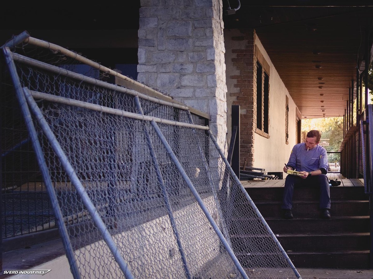 Urban Solitude on Austin Steps