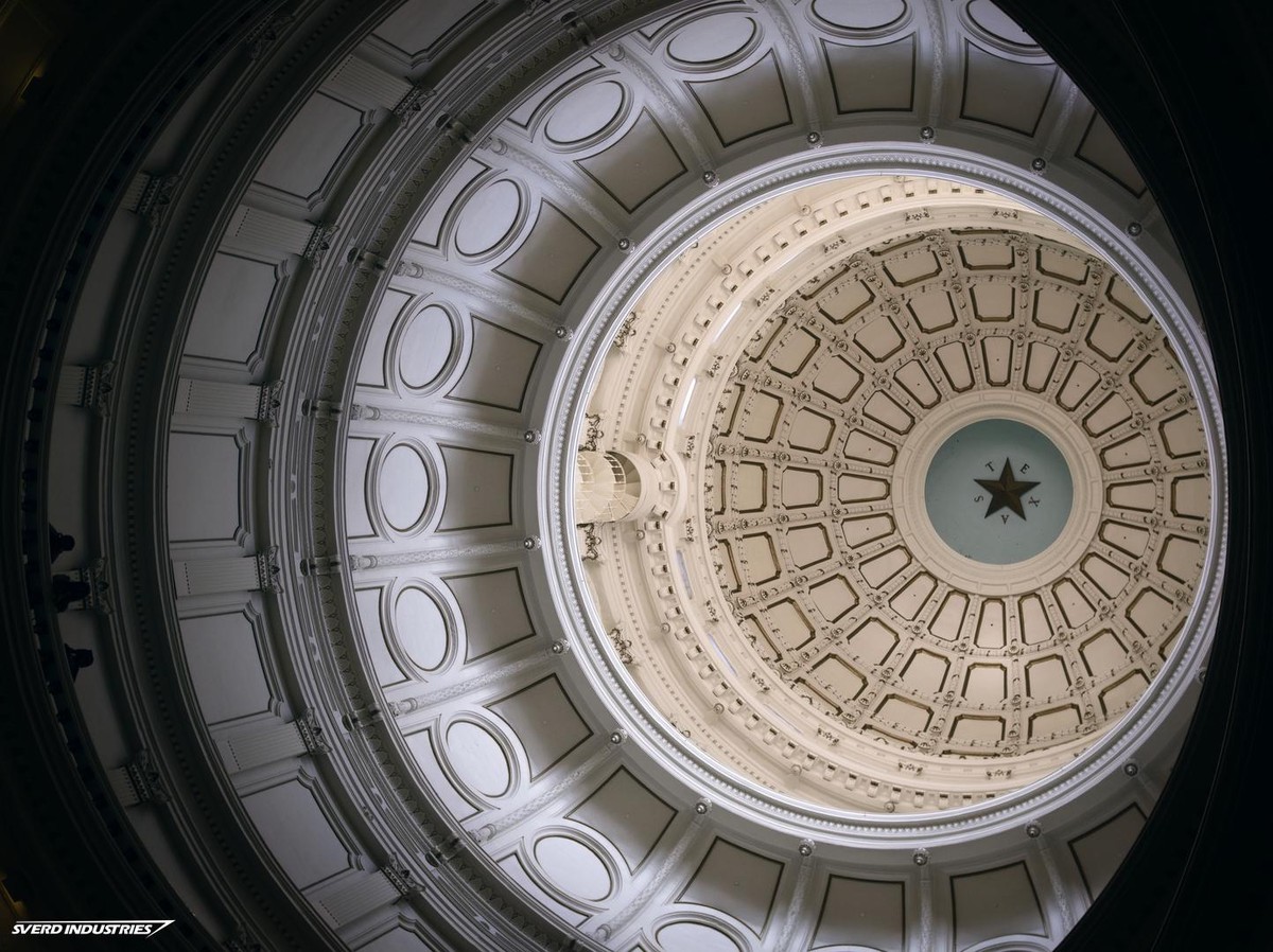 Texas Capitol Dome: Apotheosis in Gold