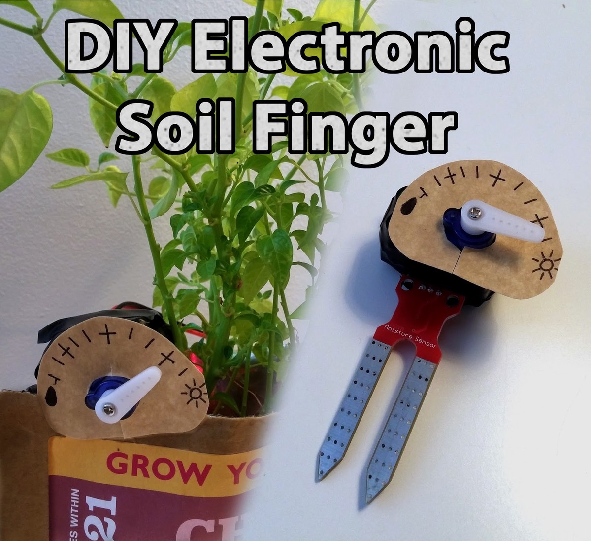 DIY Electric Soil Finger