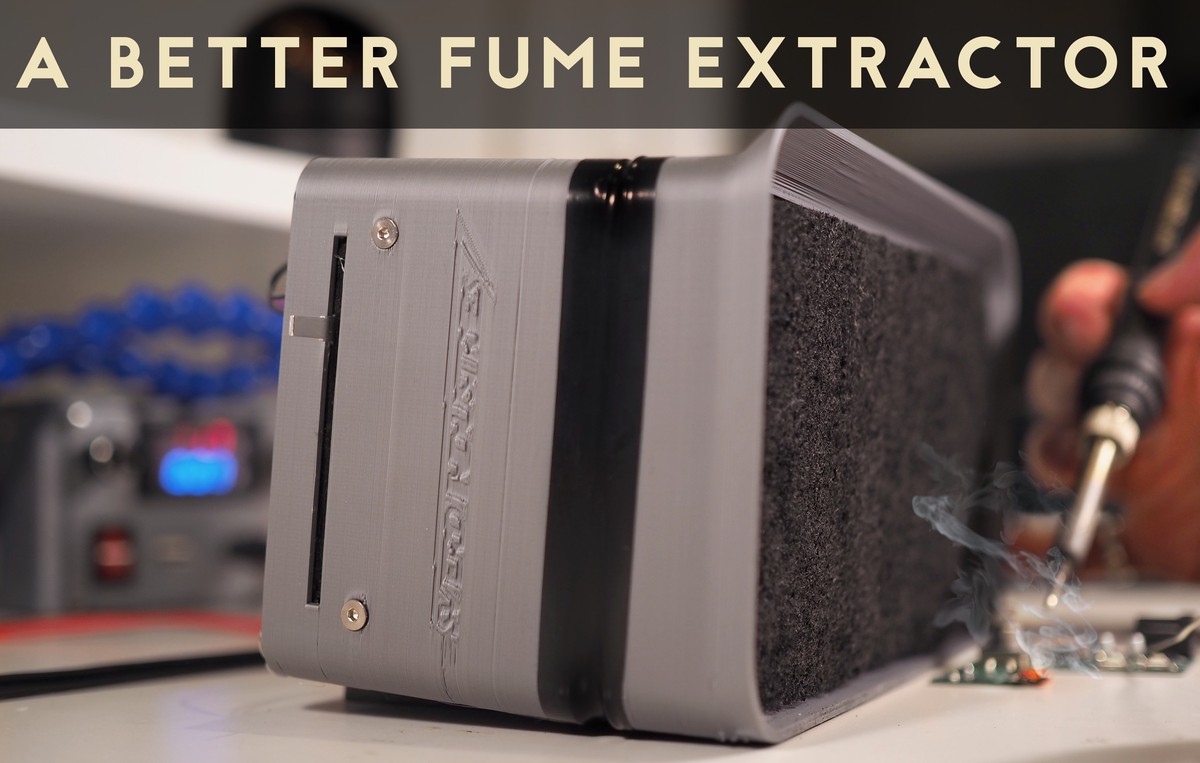 A Radically Better Fume Extractor