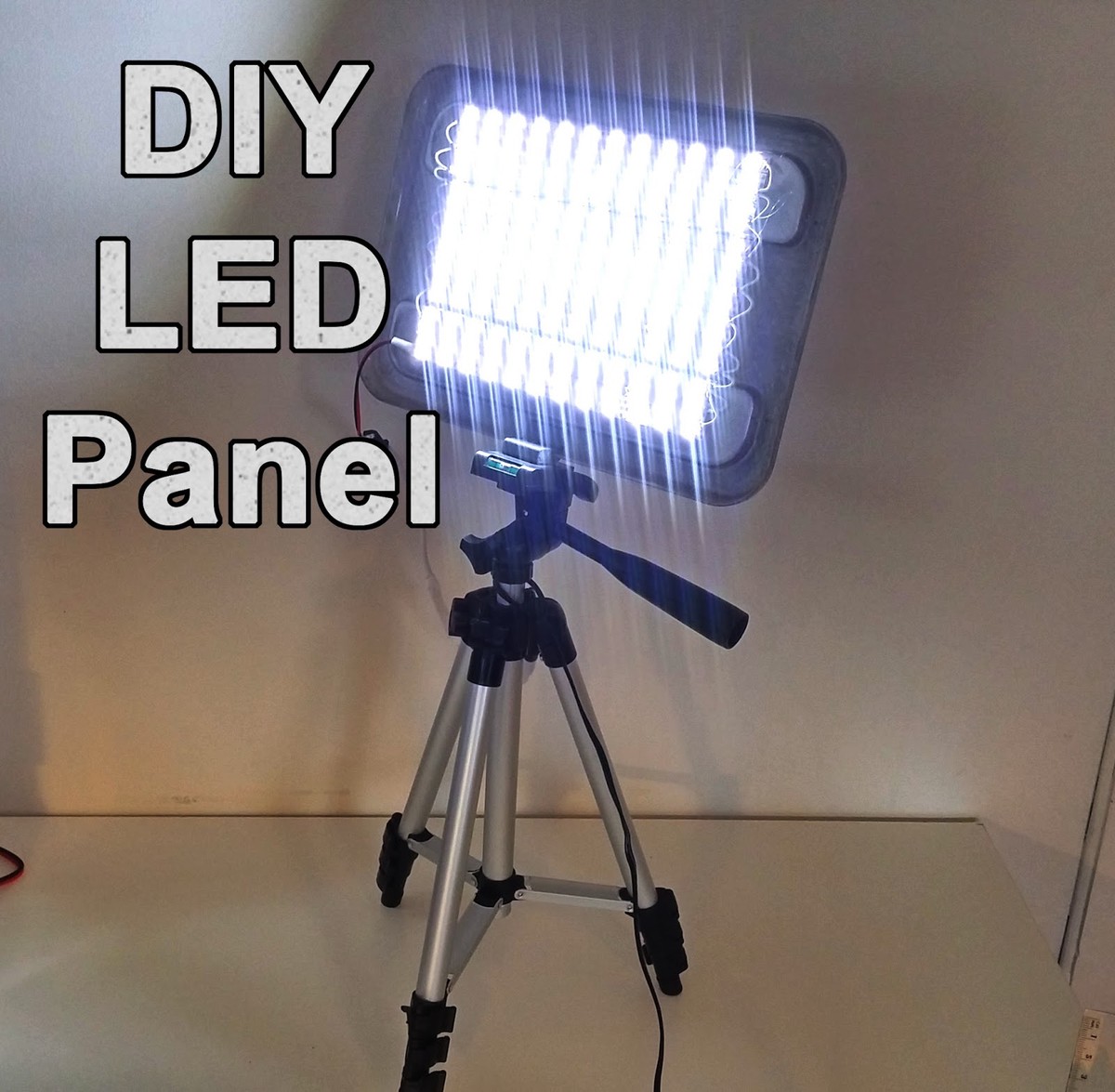 DIY Powerful LED Panel - Video and Work Light